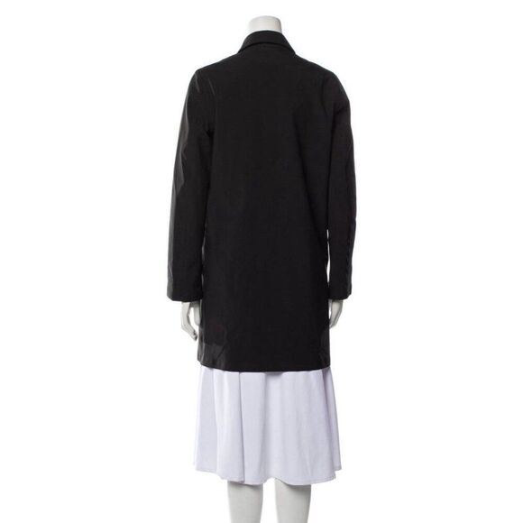 Prada Authentic Solid Black Long Sleeve Utility Jacket IT 38 US 2 Xs - Picture 3 of 12